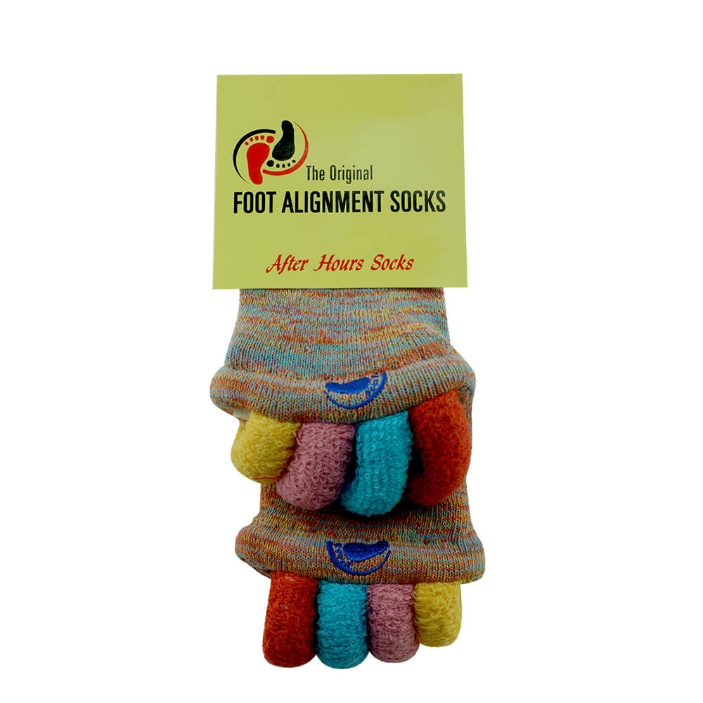 Foot Alignment Socks with Toe Separators by My Happy Feet, for Men or  Women