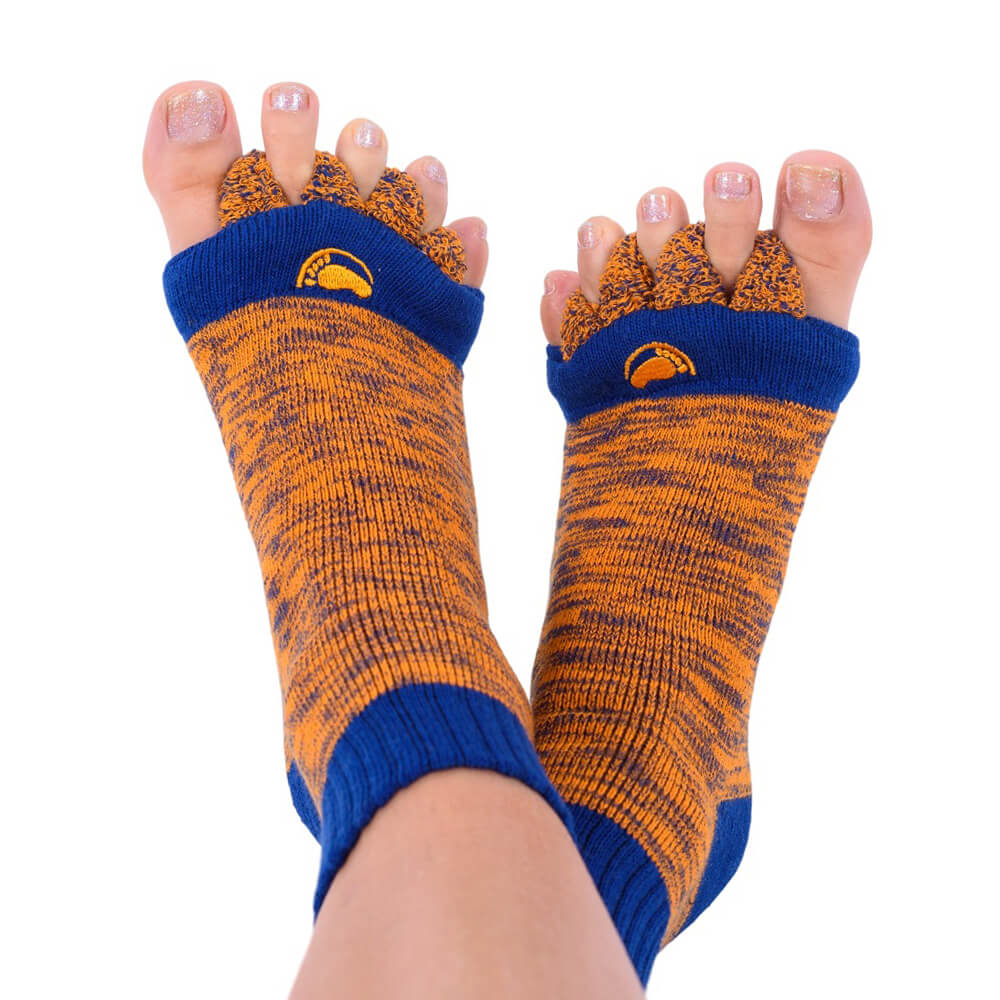ReachTop Toe Separator Socks Foot Alignment Socks Massage Socks for Women