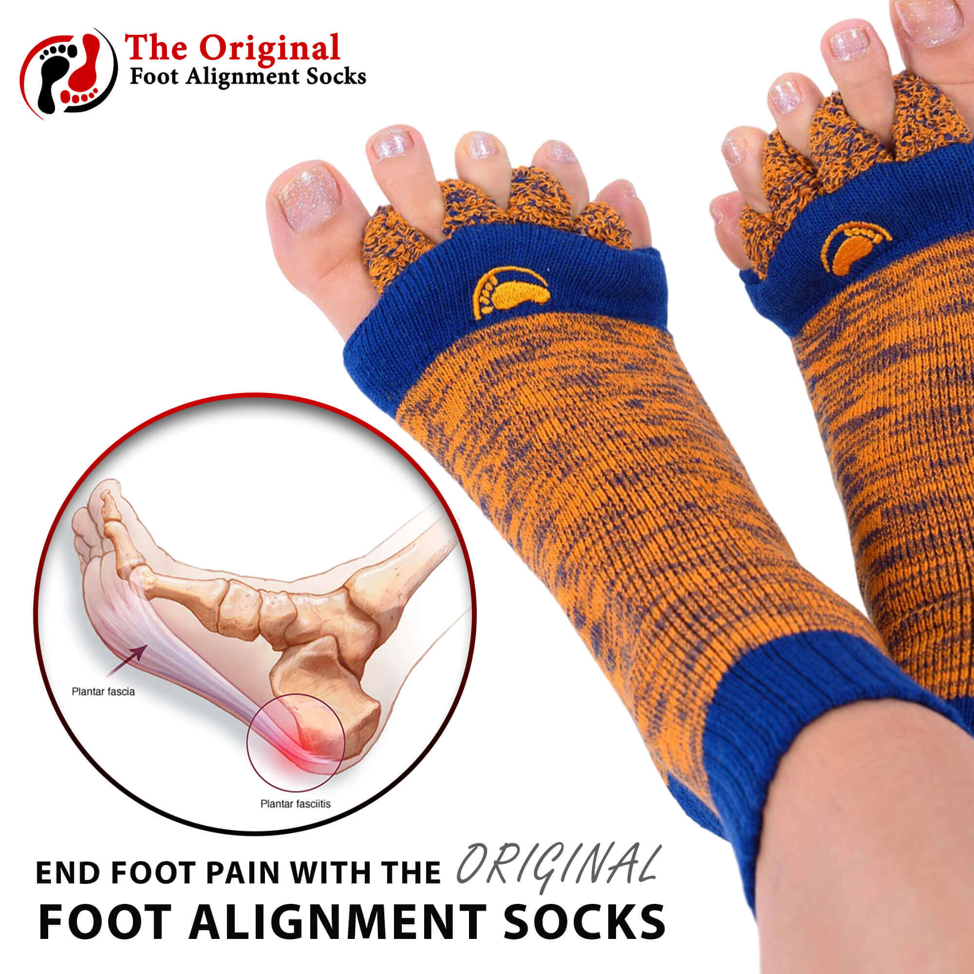 My Happy Feet Socks - Original Toe Alignment Socks